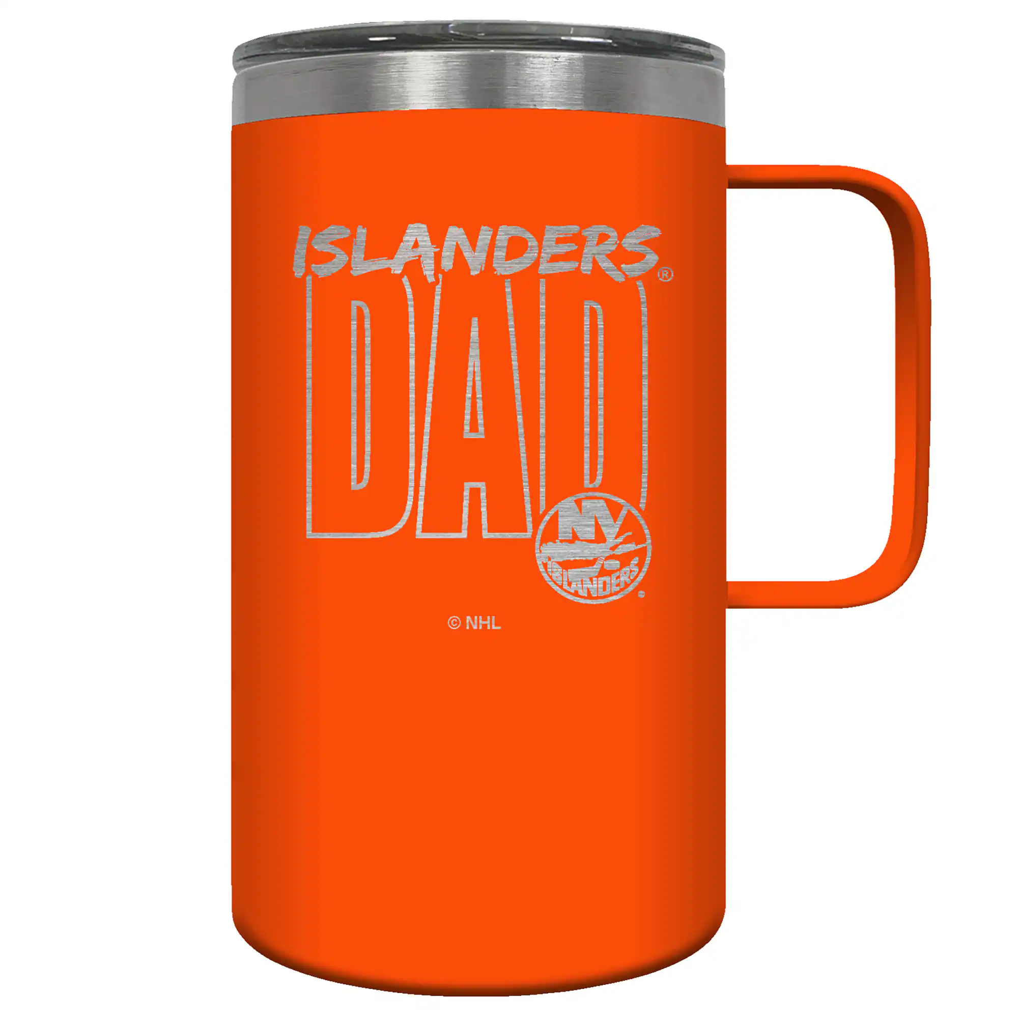 Great American Products - New York Islanders Dad 18oz. Hustle Travel Mug - Multicolor