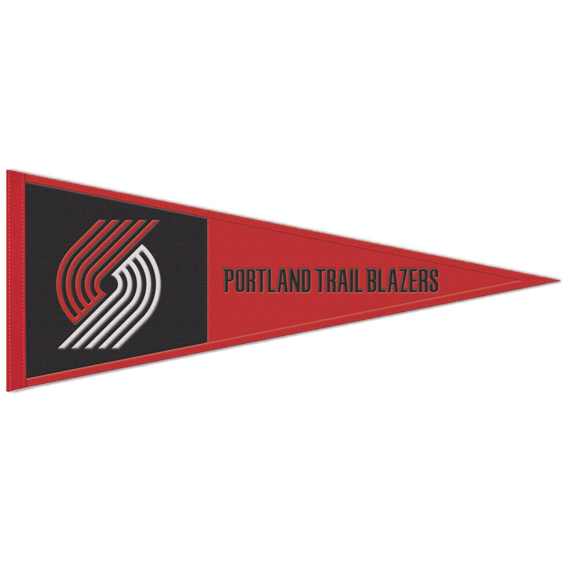 WinCraft - Portland Trail Blazers 13" x 32" Wool Primary Logo Pennant - Multicolor