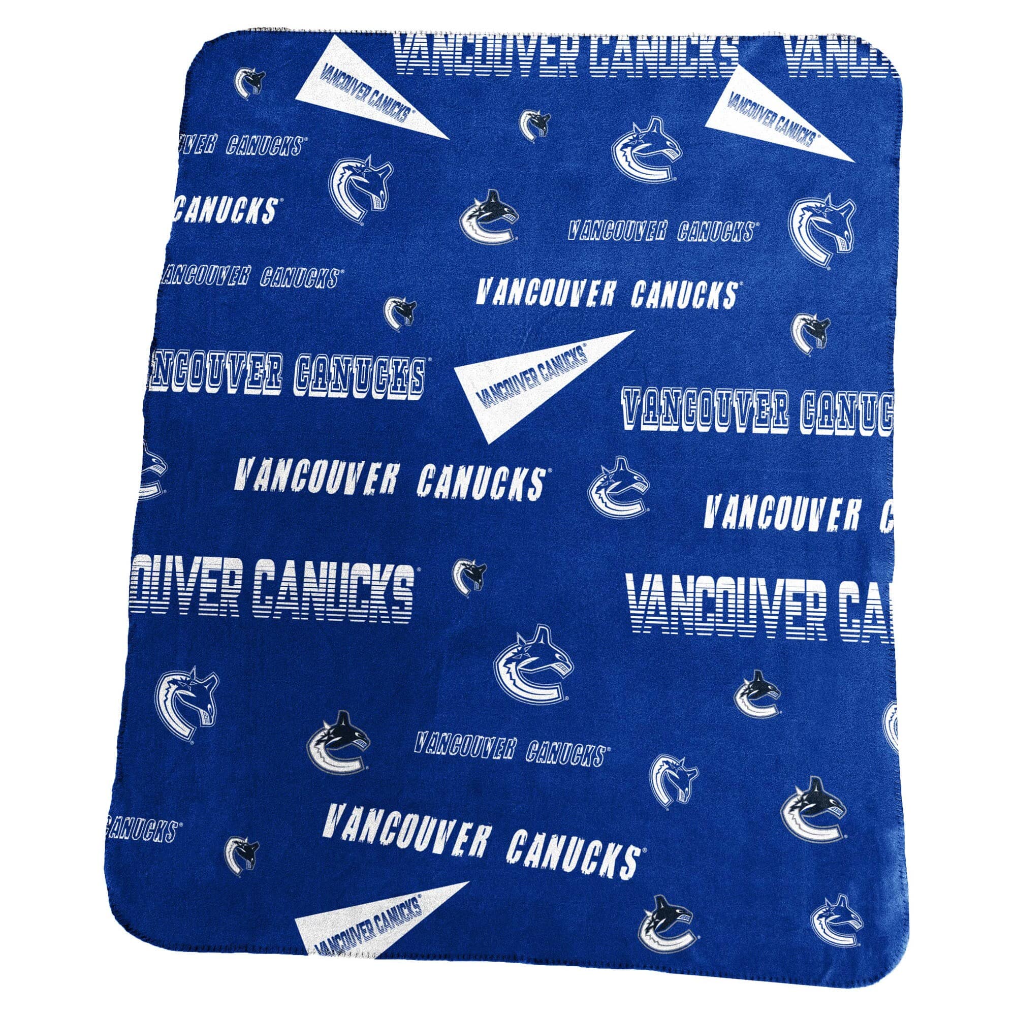 Logo Brands - Vancouver Canucks 50" x 60" Classic Fleece Blanket - Multicolor