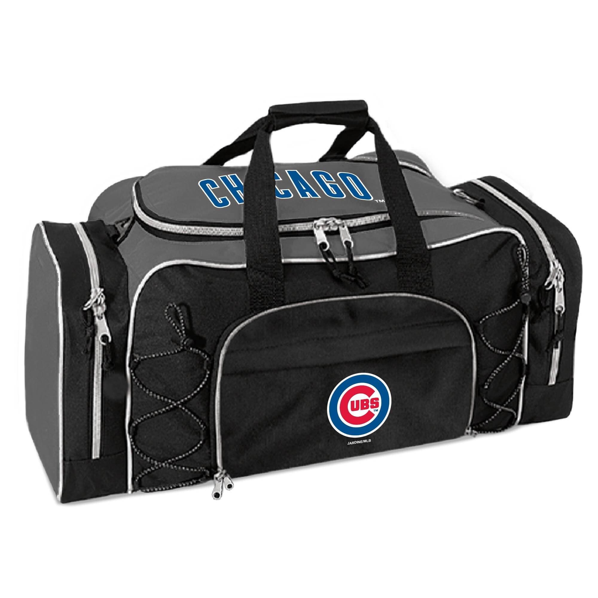 Jardine - Chicago Cubs Action Duffel Bag - Gray