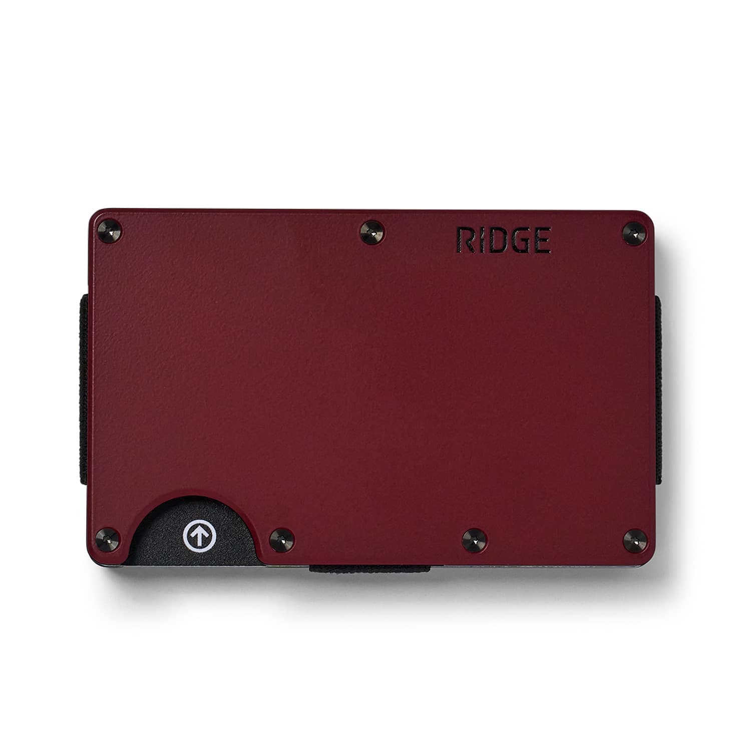 The Ridge Wallet - CASH STRAP - Black Cherry