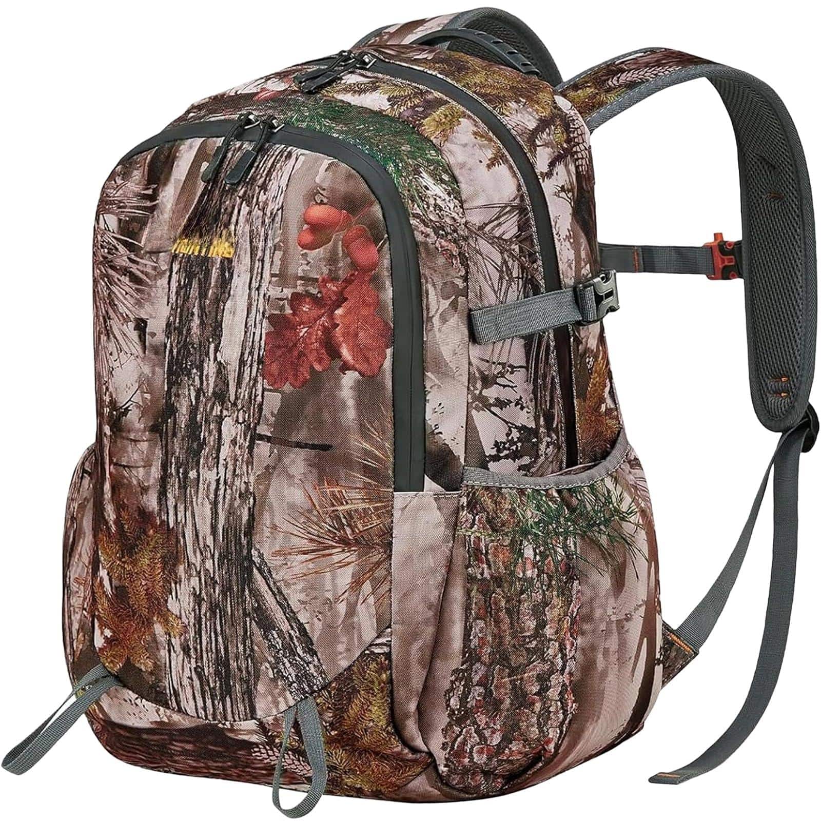 Stamp n Camp - Backpack 30l Camo Day Pack For Gear Ages 7-14 Size 13x6.3x17.7 Inches - Tree