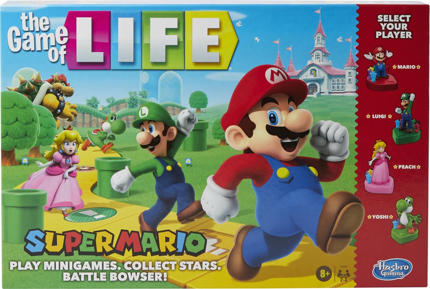 Hasbro - Gamming - Game Of Life Super Mario - GAMES (MISC) - Multicolor