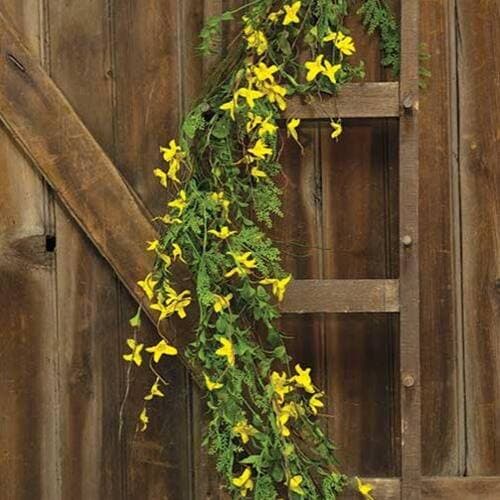 BreeBe - *Forsythia Garland - Green, Yellow
