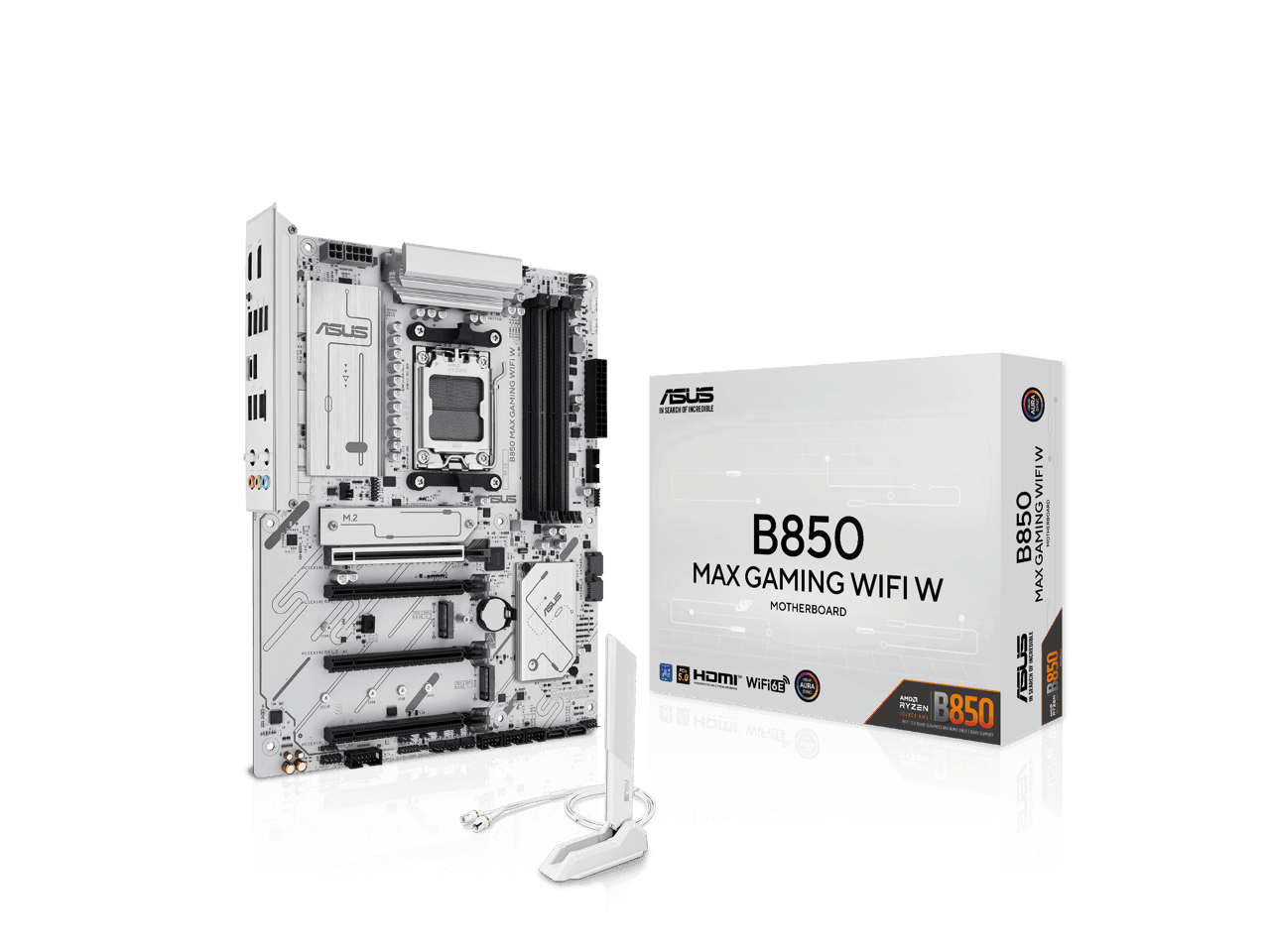 ASUS - B850 MAX GAMING WIFI W