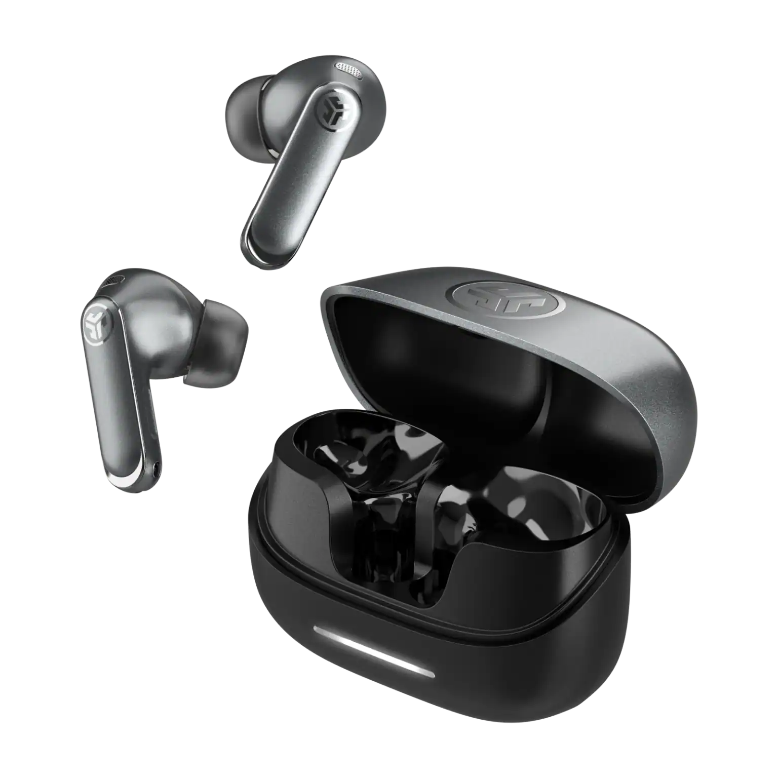 JLab - Epic Pods ANC Adaptive ANC Dual-Driver True Wireless Earbuds - Black