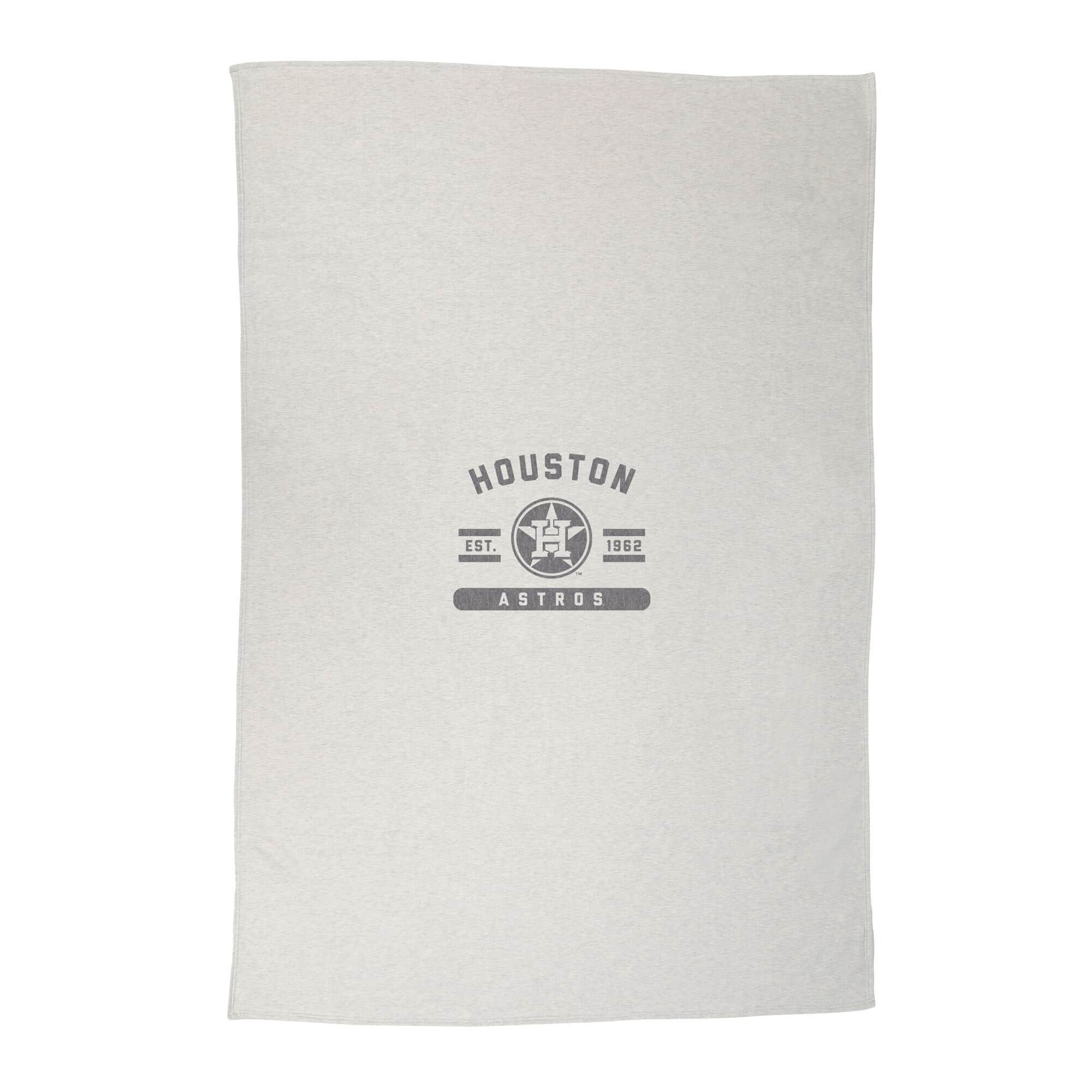 Logo Brands - Houston Astros 54'' x 84'' Sweatshirt Blanket - Multicolor
