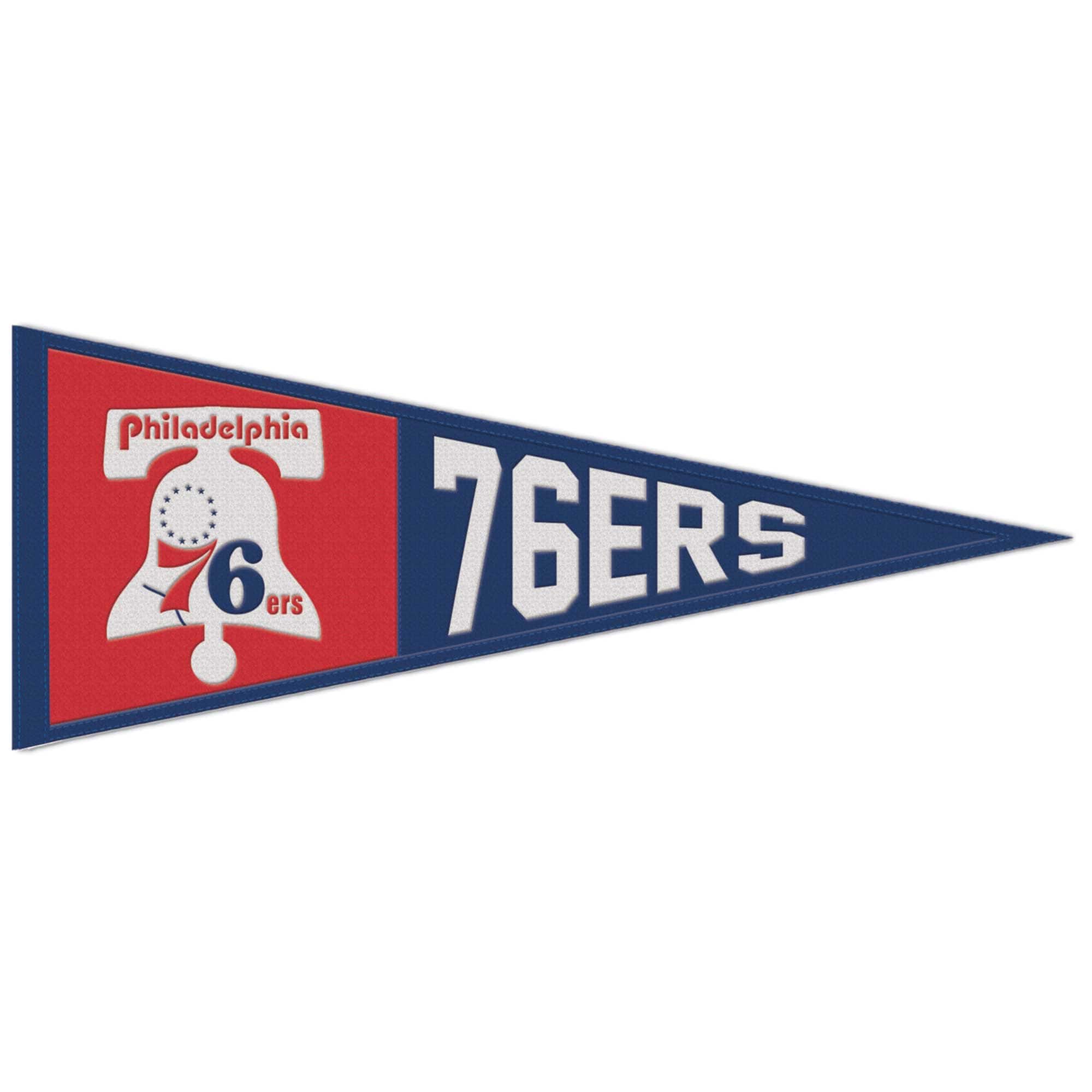 WinCraft - Philadelphia 76ers 13" x 32" Retro Logo Pennant - Multicolor