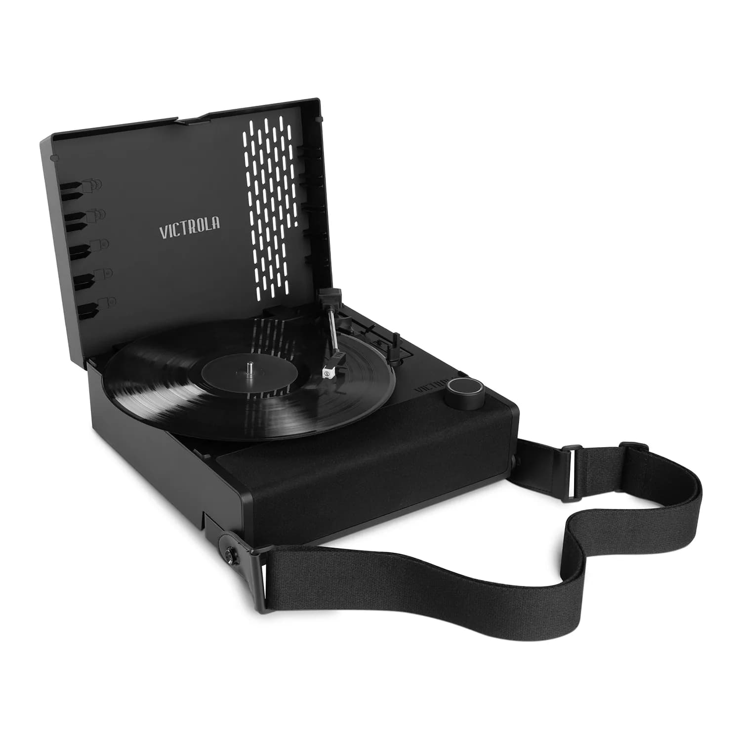Victrola - Revolution GO Portable Record Player - Black