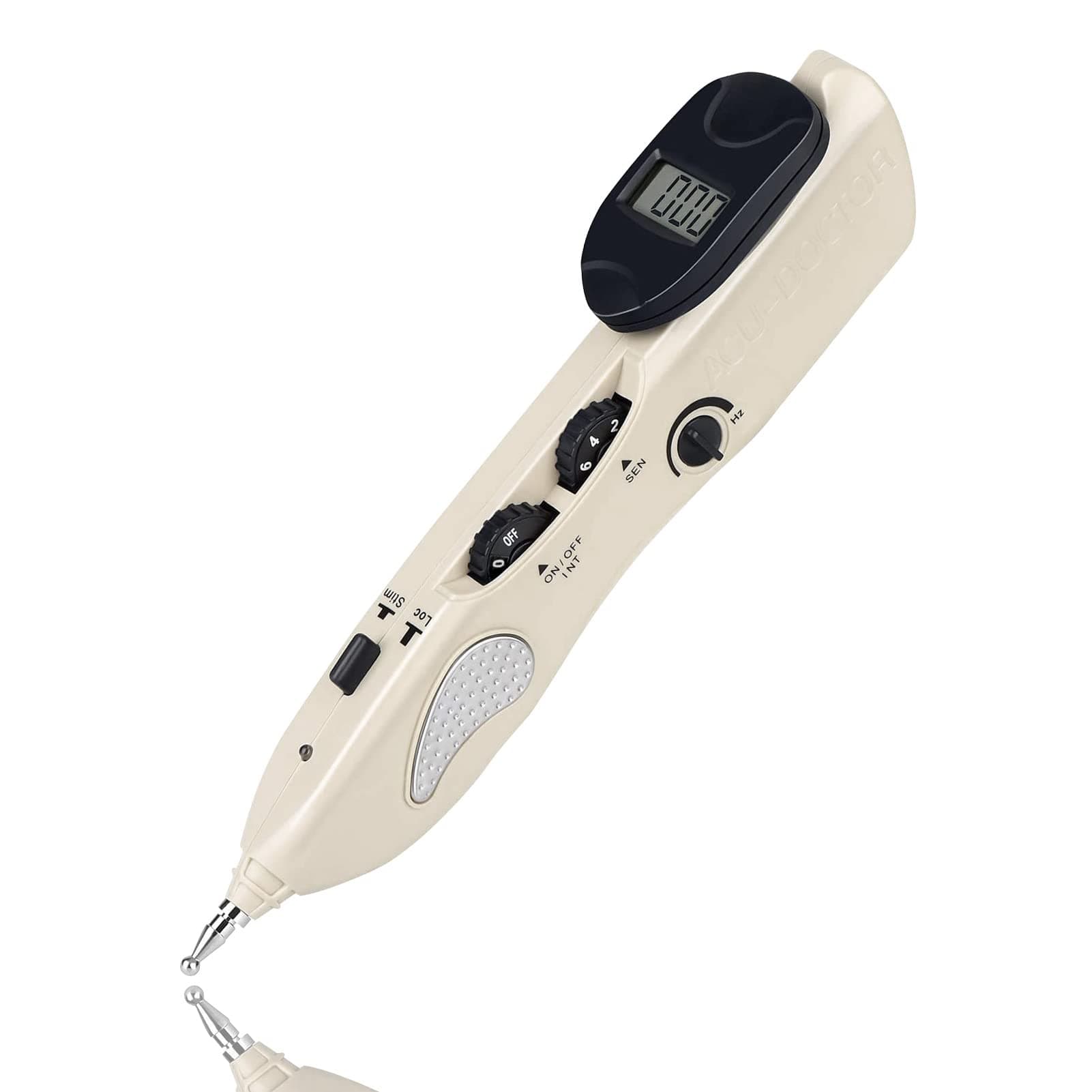 The Best Inks - Electronic Acupuncture Pen Meridian Find Acupoints Automatically With 3 Massage Heads Rechargeable - Default