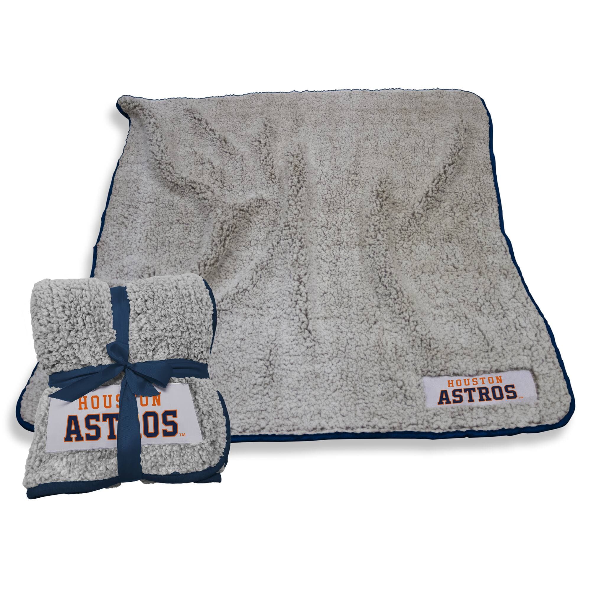 Logo Brands - Houston Astros 50" x 60" Frosty Fleece Team Blanket - Multicolor
