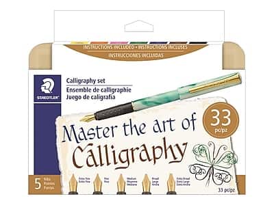 Staedtler - Calligraphy Fountain Pen Set, Ink (899 SM5 NA) - Assorted Colors