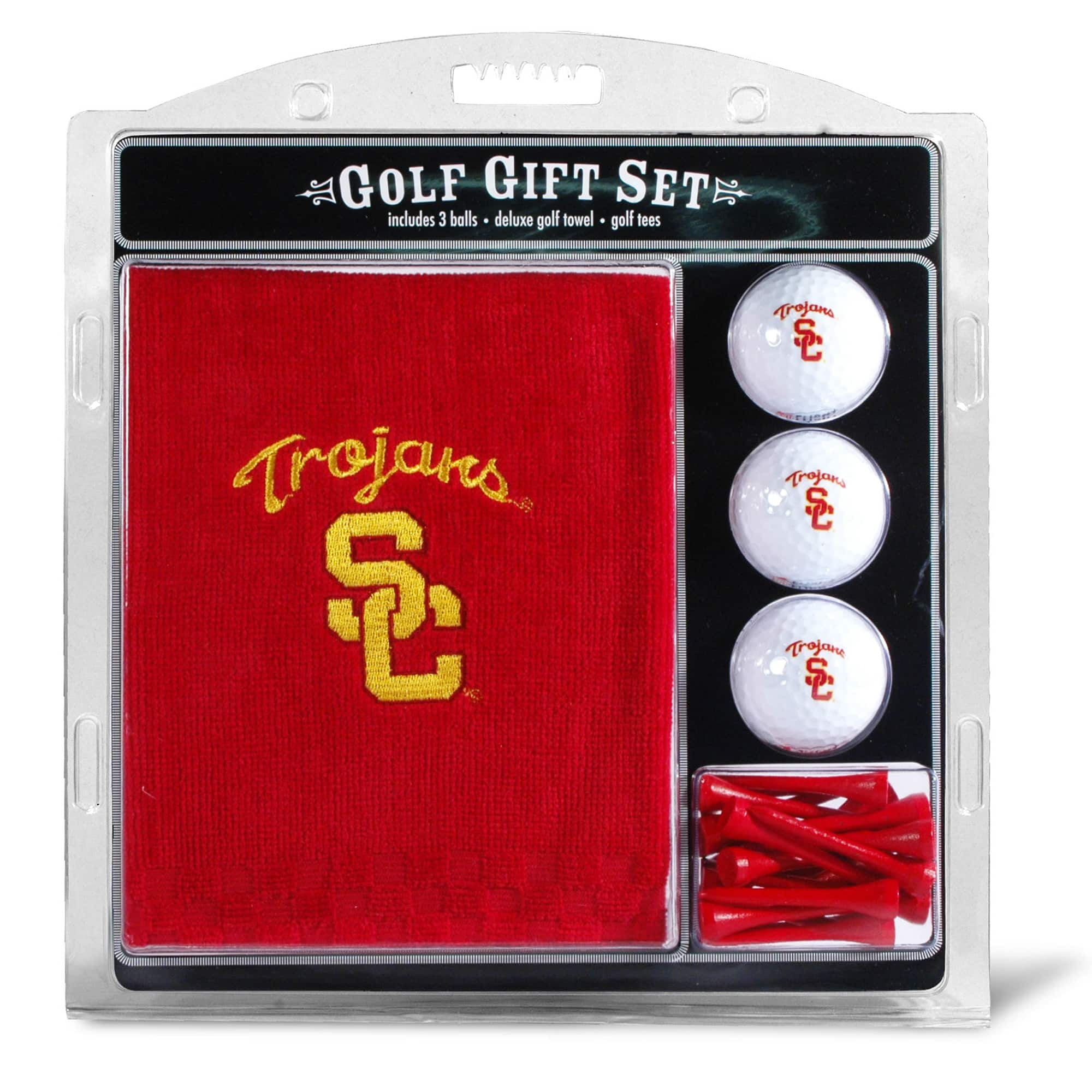 Team Golf - USC Trojans Embroidered Golf Gift Set - Multicolor