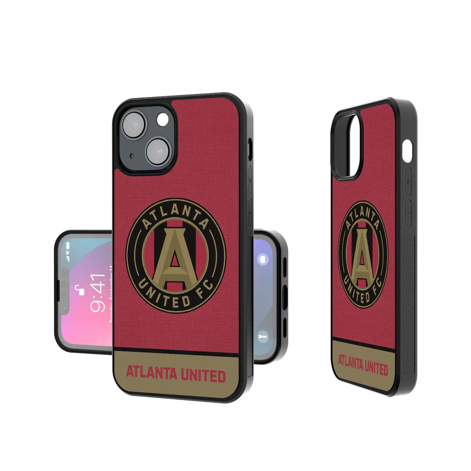 Keyscaper - MLS - Atlanta United FC Bump Case with 8.2ft Drop Protection - 13 Pro Max - Multicolor