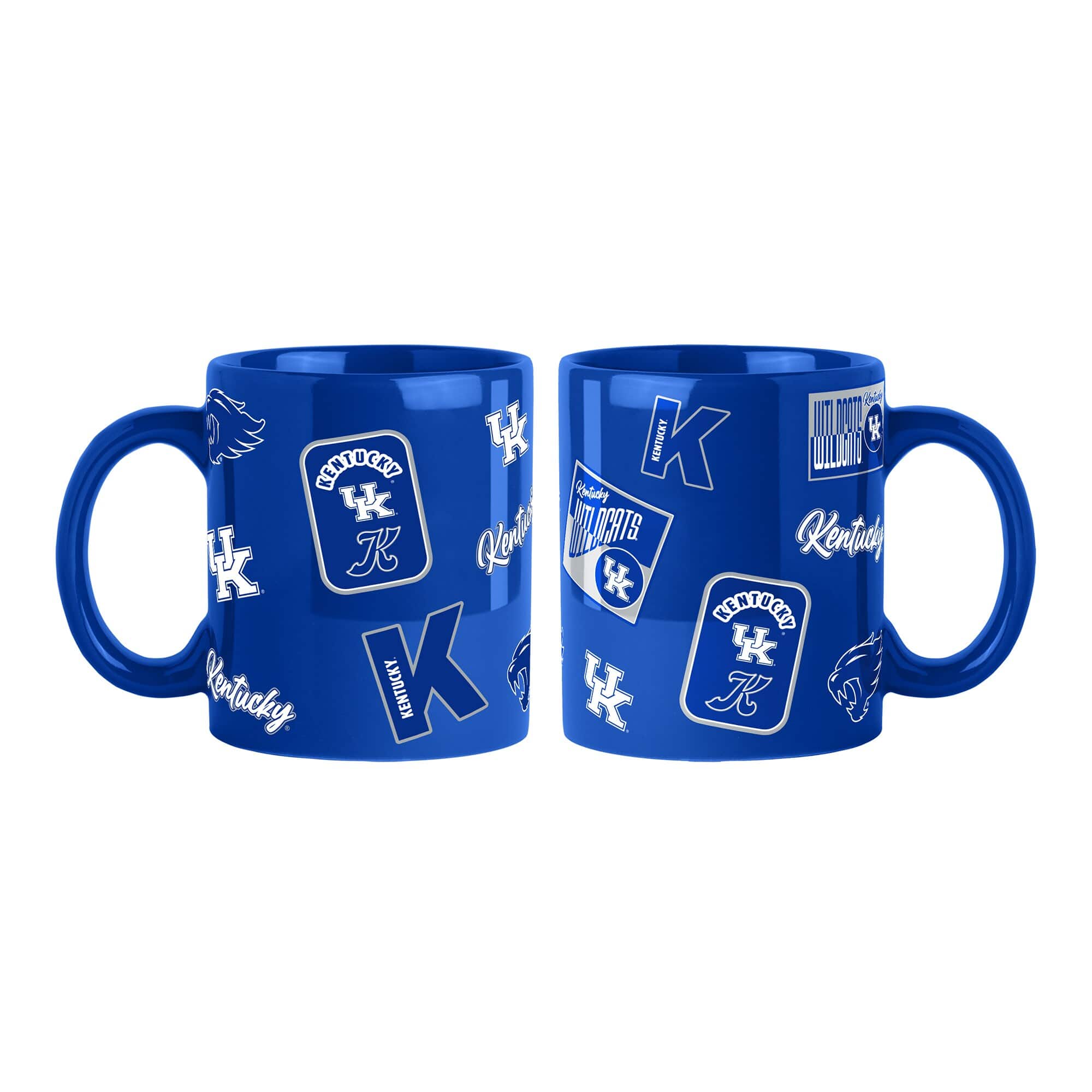 Logo Brands - Kentucky Wildcats 2-Pack 15oz. Color Mug Set - Royal