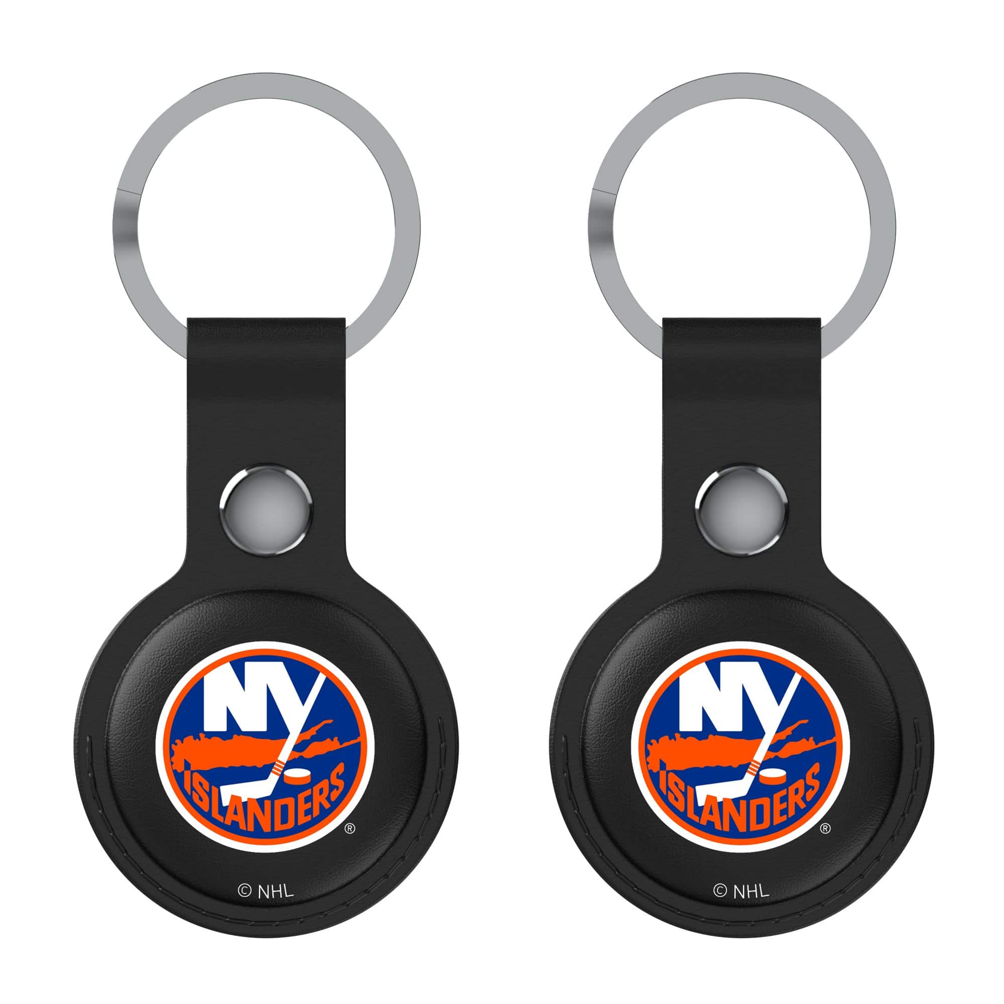 Keyscaper - New York Islanders Two-Pack AirTag Holders - No Size - Black