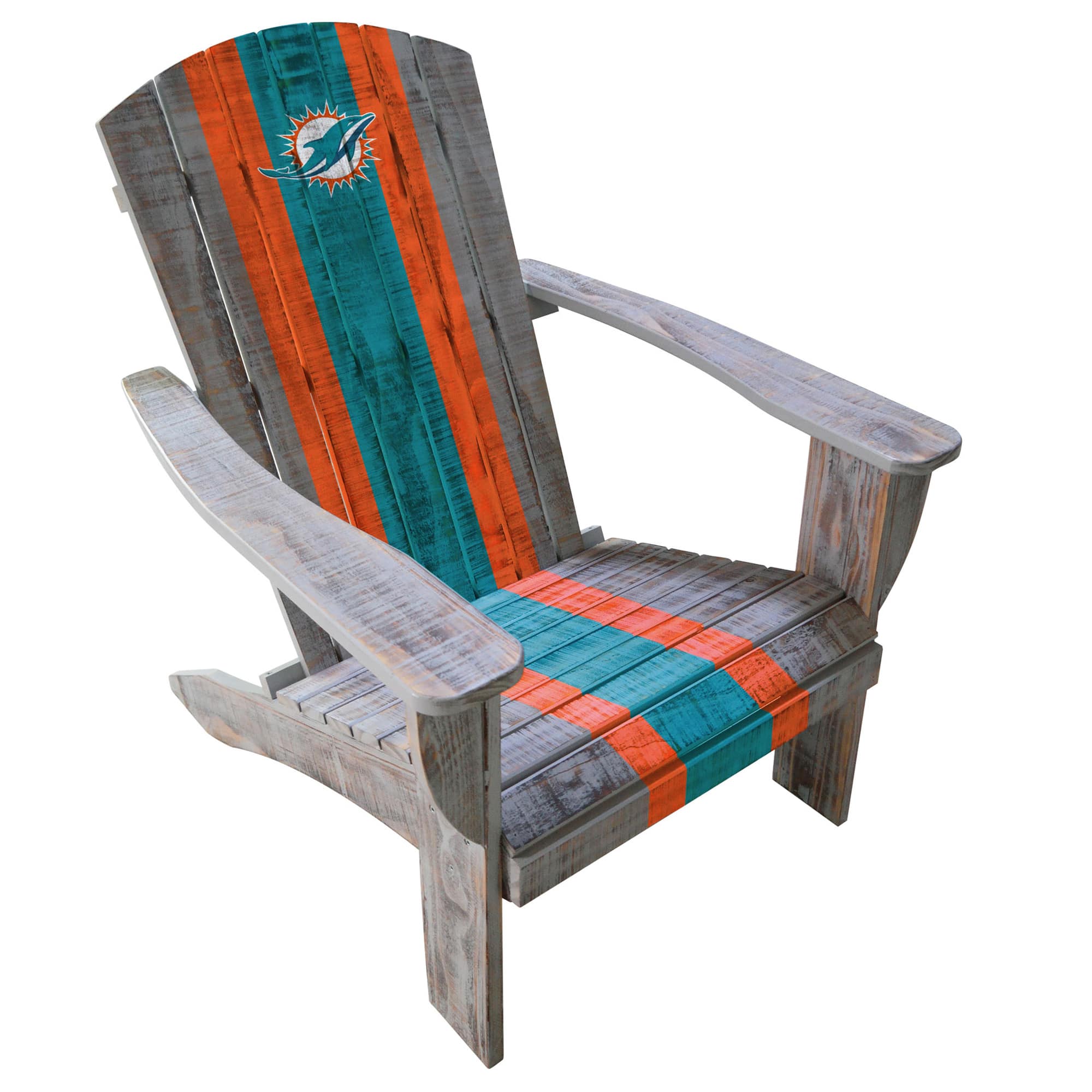 Imperial - Miami Dolphins Wooden Adirondack Chair - Multicolor