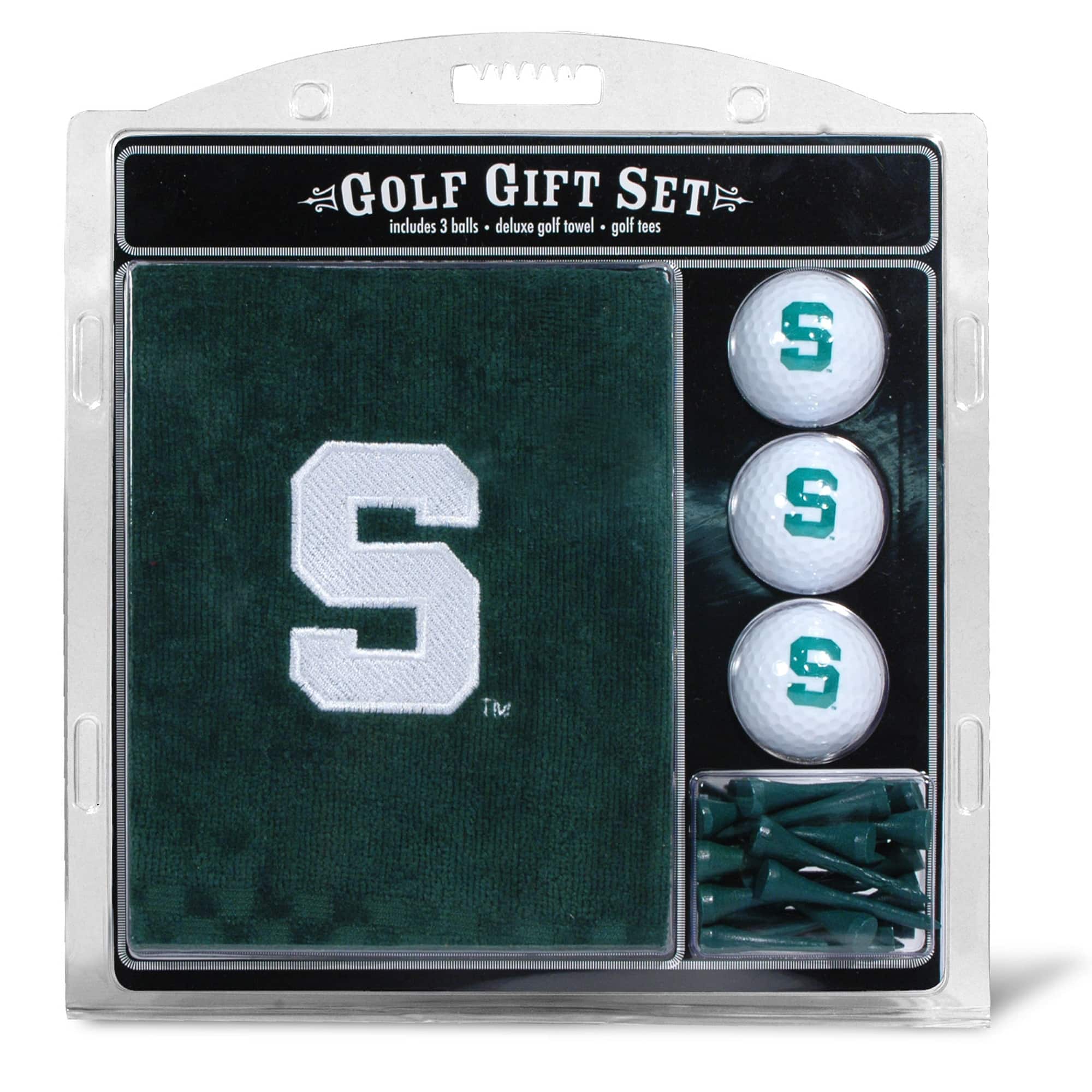 Team Golf - Michigan State Spartans Embroidered Golf Gift Set - Multicolor