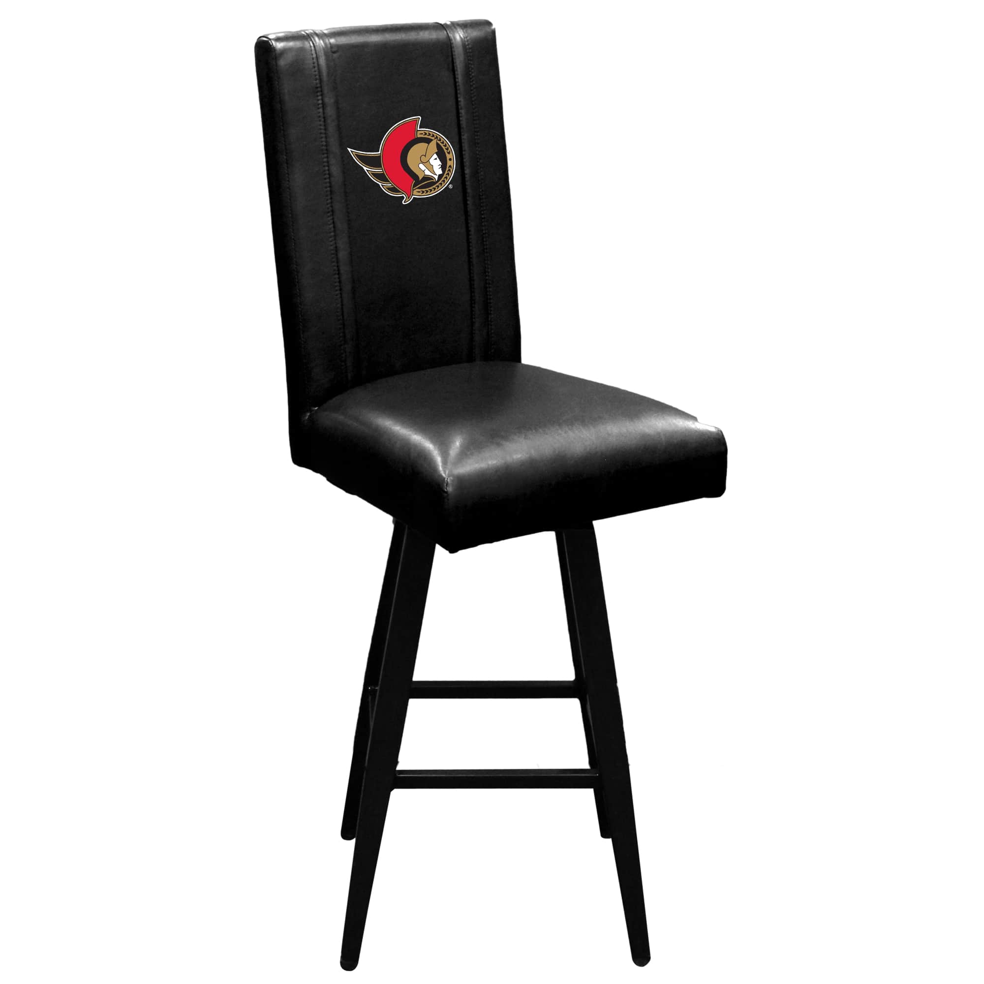 DreamSeat - Ottawa Senators Swivel Bar Stool 2000 - Black
