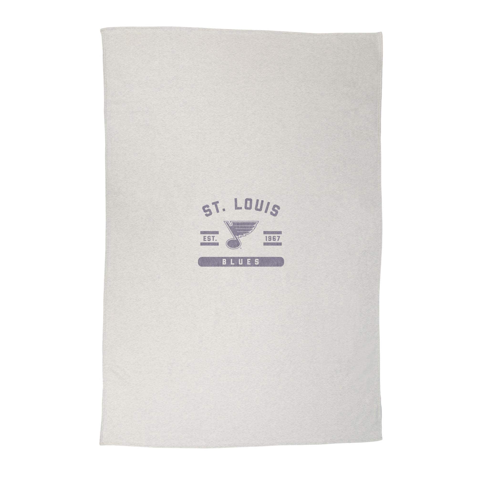 Logo Brands - St. Louis Blues 54'' x 84'' Sweatshirt Blanket - Multicolor