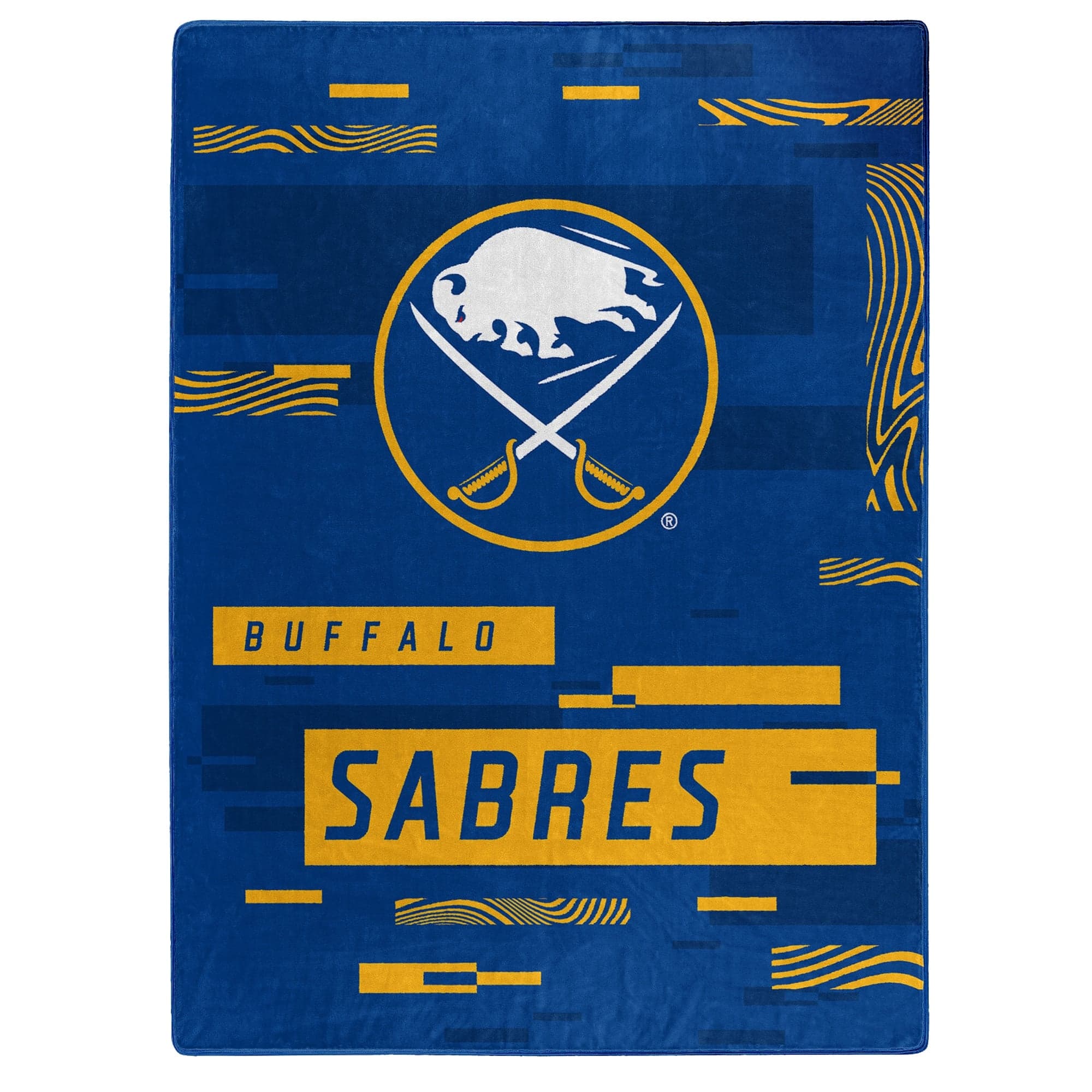 Northwest - Buffalo Sabres 50" x 60" Digitize Raschel Throw Blanket - Blue