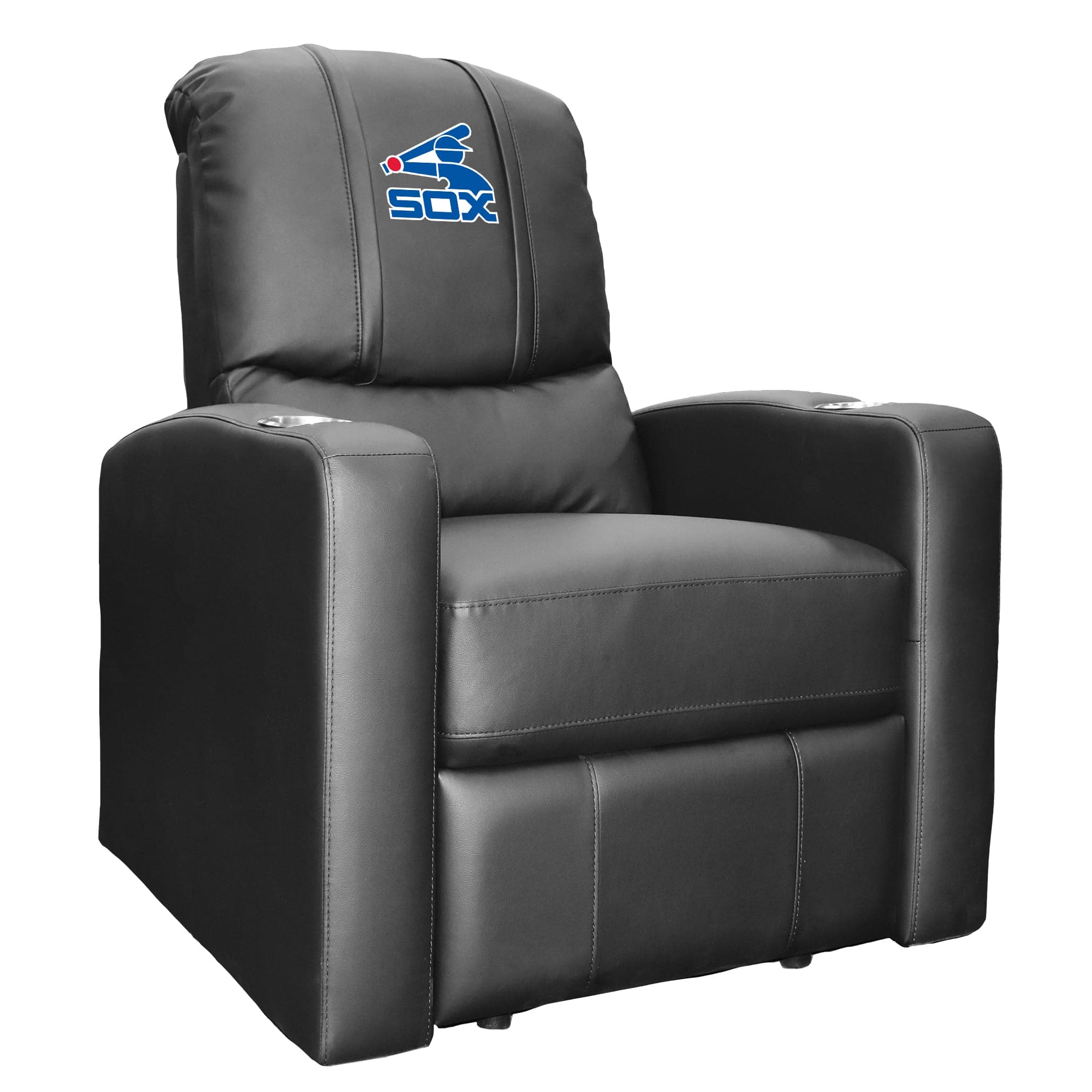 DreamSeat - Chicago White Sox Logo Stealth Manual Recliner - Black
