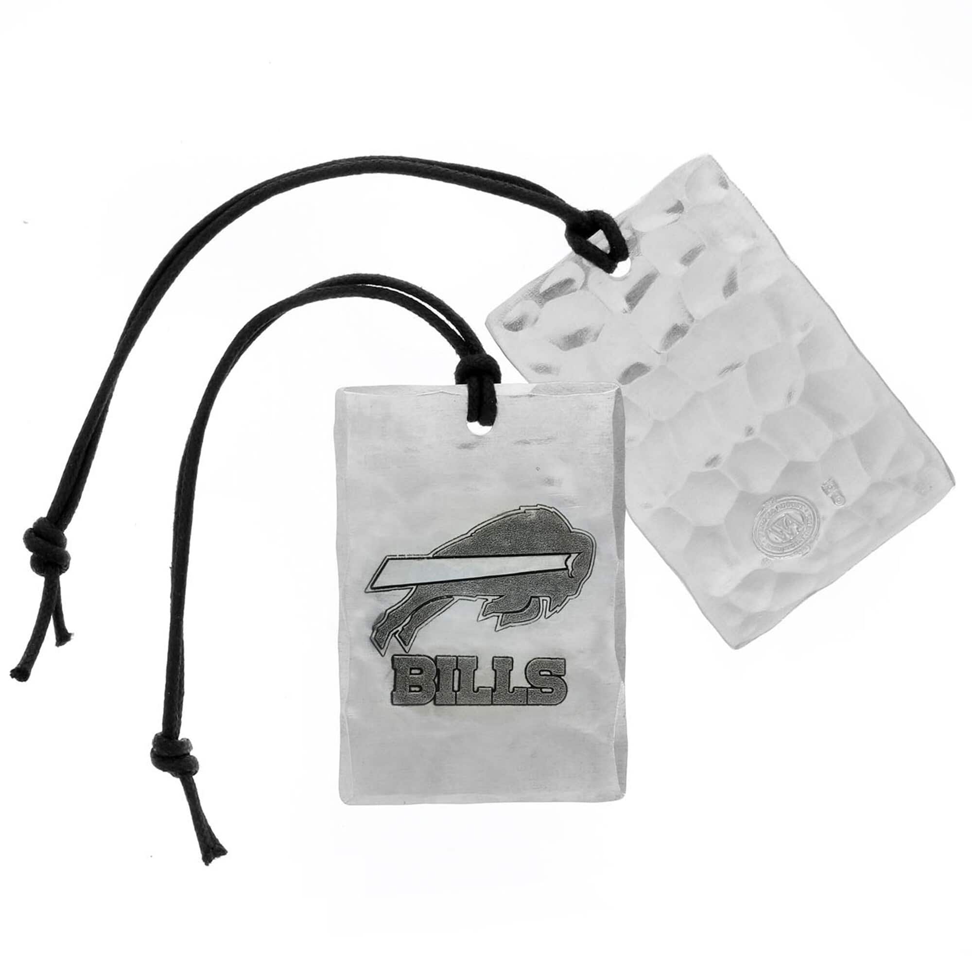 Wendell August Forge - Buffalo Bills Bag Tag - Silver