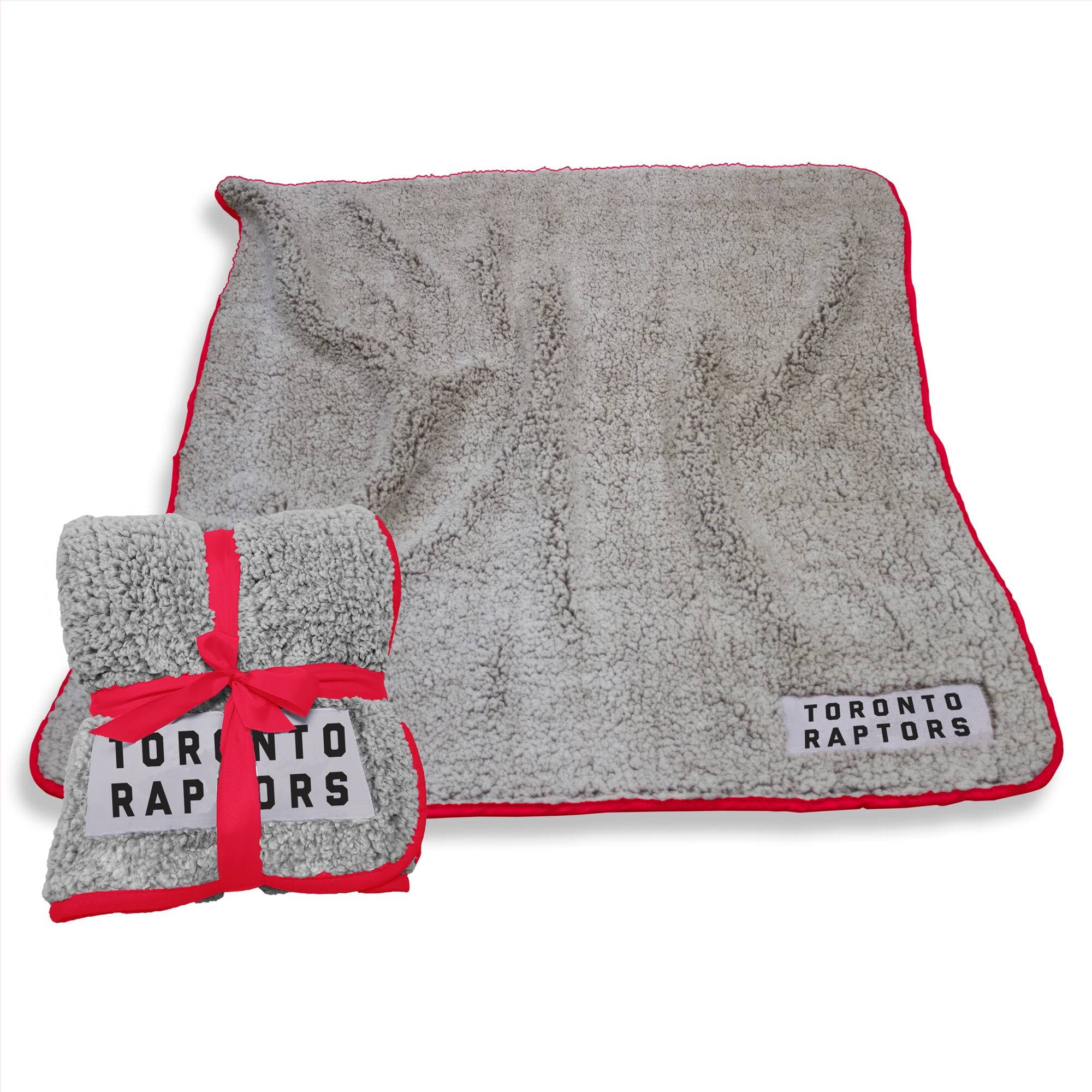 Logo Brands - Toronto Raptors 50" x 60" Frosty Fleece Team Blanket - Multicolor