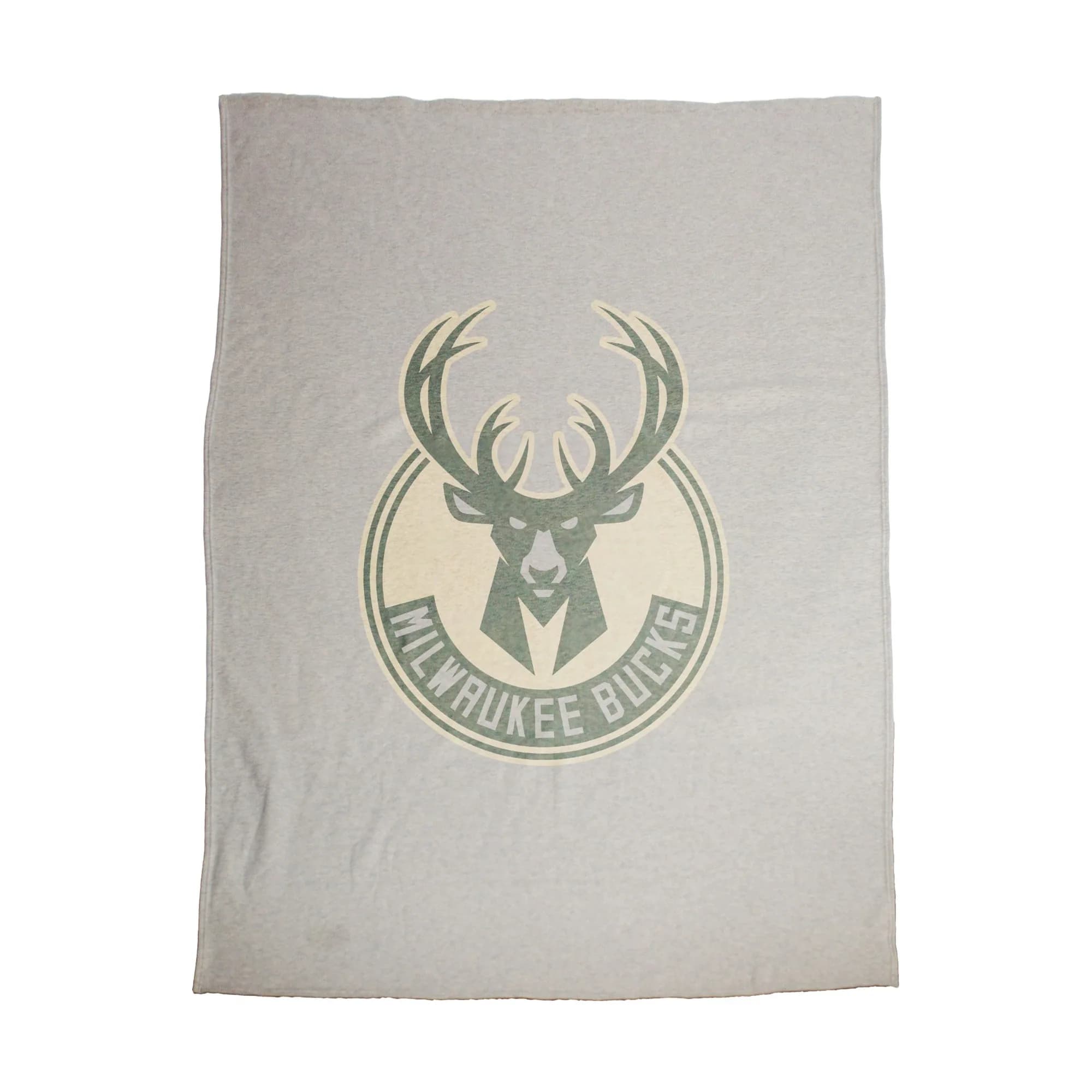 Logo Brands - Milwaukee Bucks 54" x 84" Sweatshirt Blanket - Multicolor