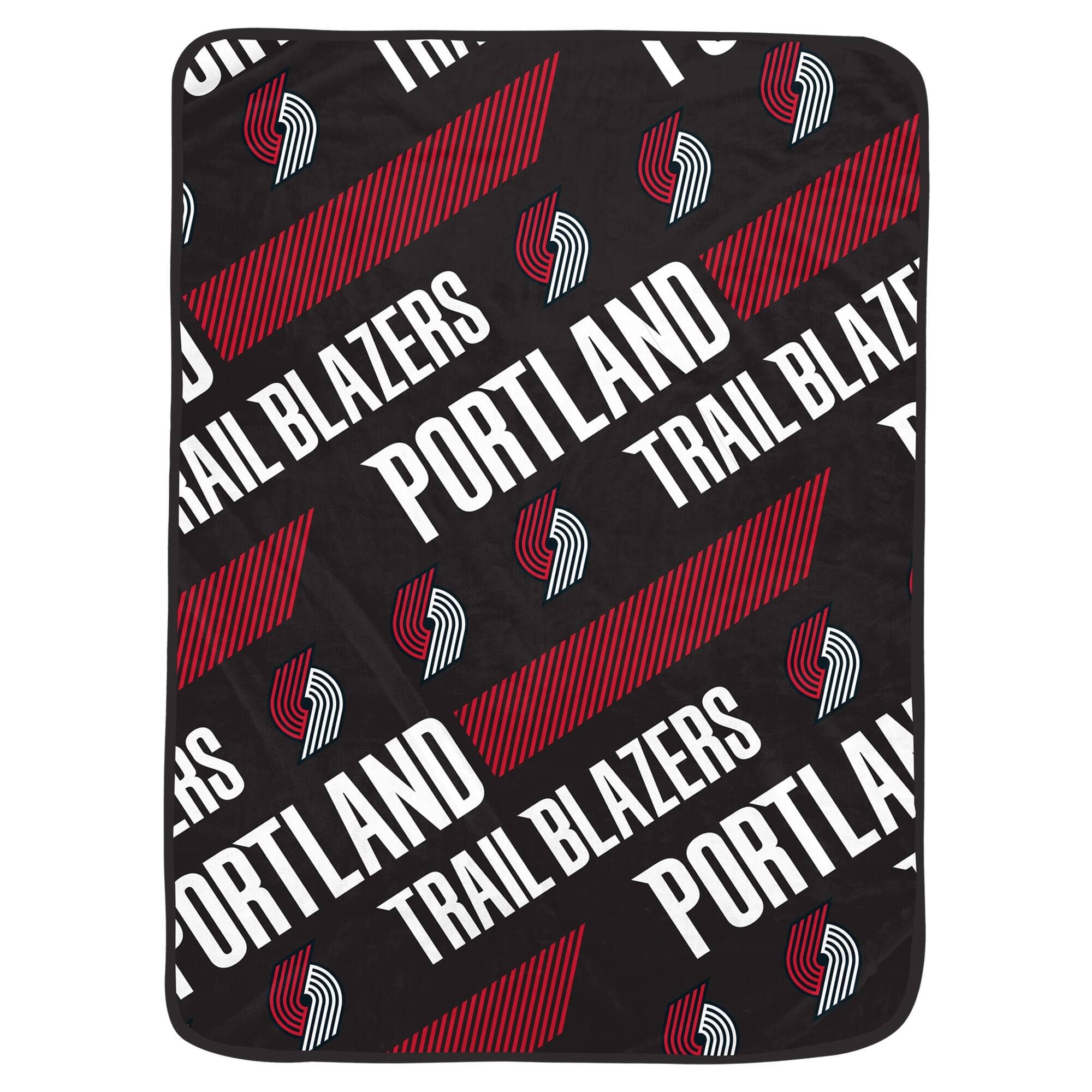 Pegasus - Portland Trail Blazers 50- x 70- Slanted Half Wordmark Blanket - Multicolor