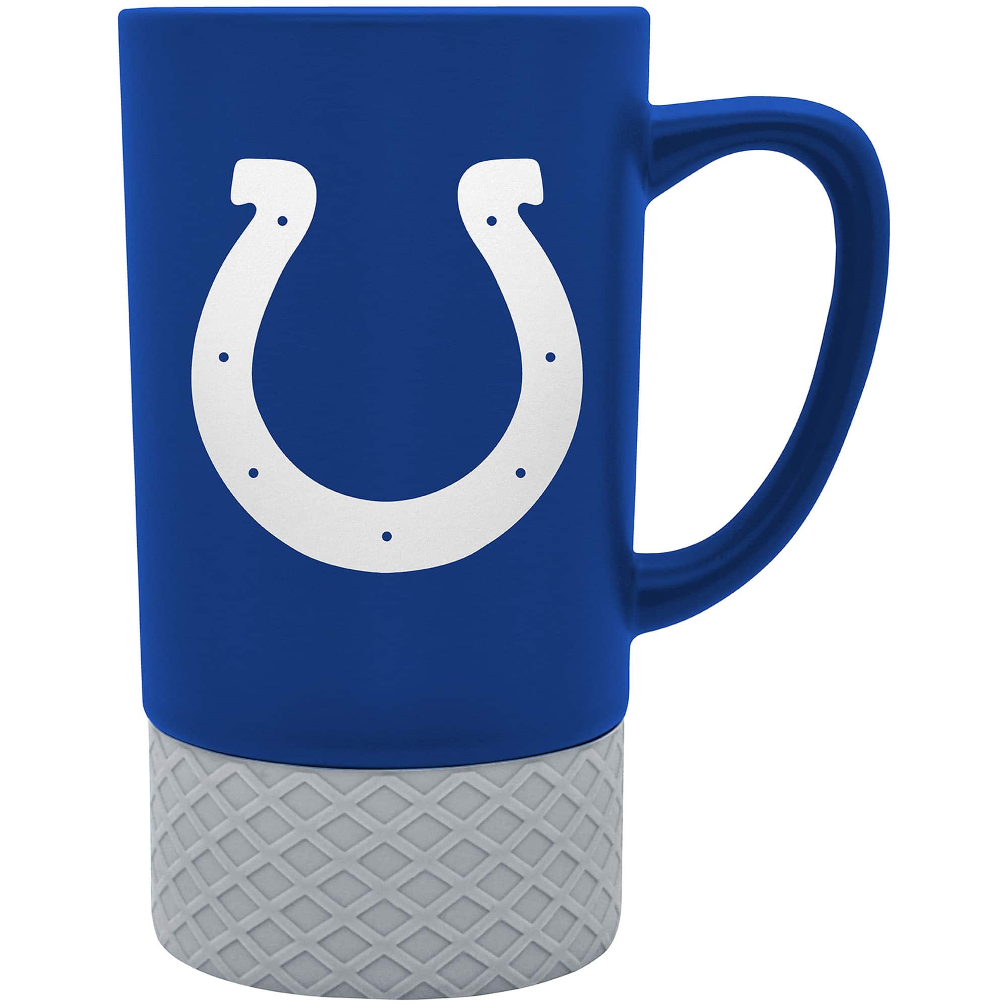 Great American Products - Indianapolis Colts Team Logo 16oz. Laser Etched Jump Mug - Multicolor