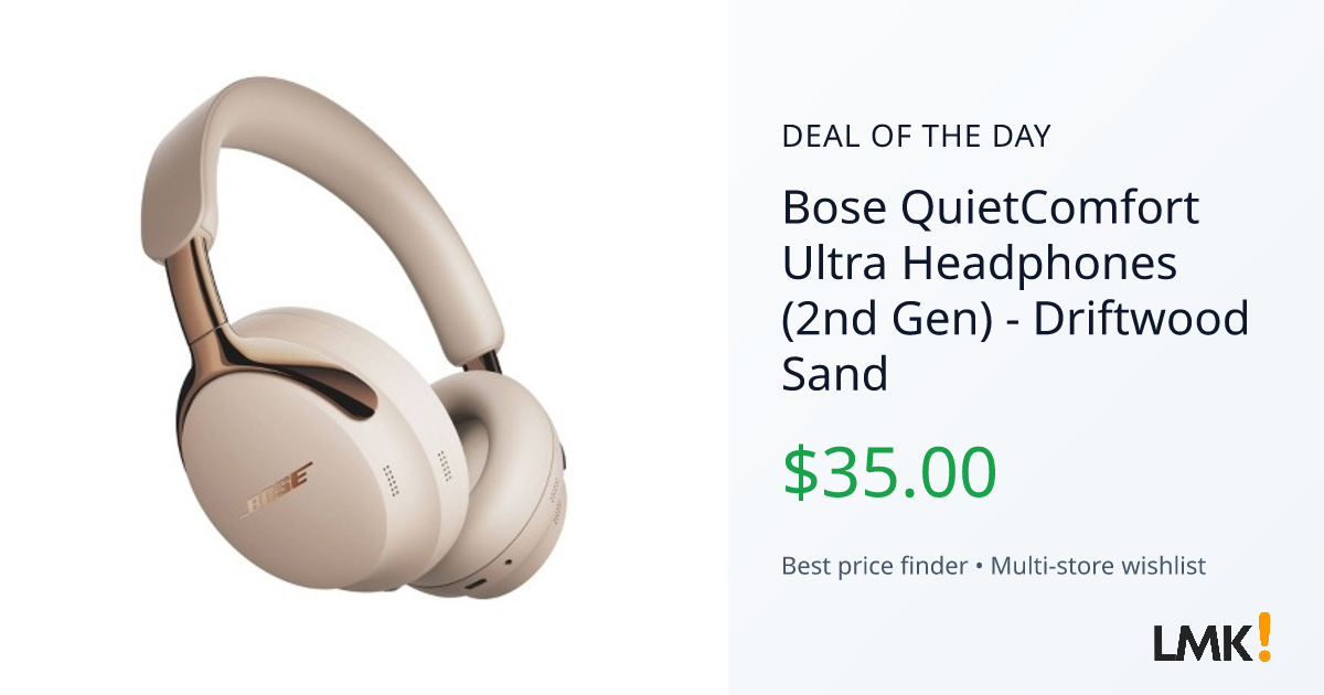 Bose QuietComfort Ultra Headphones (2nd Gen) - Driftwood ... | LMK.today
