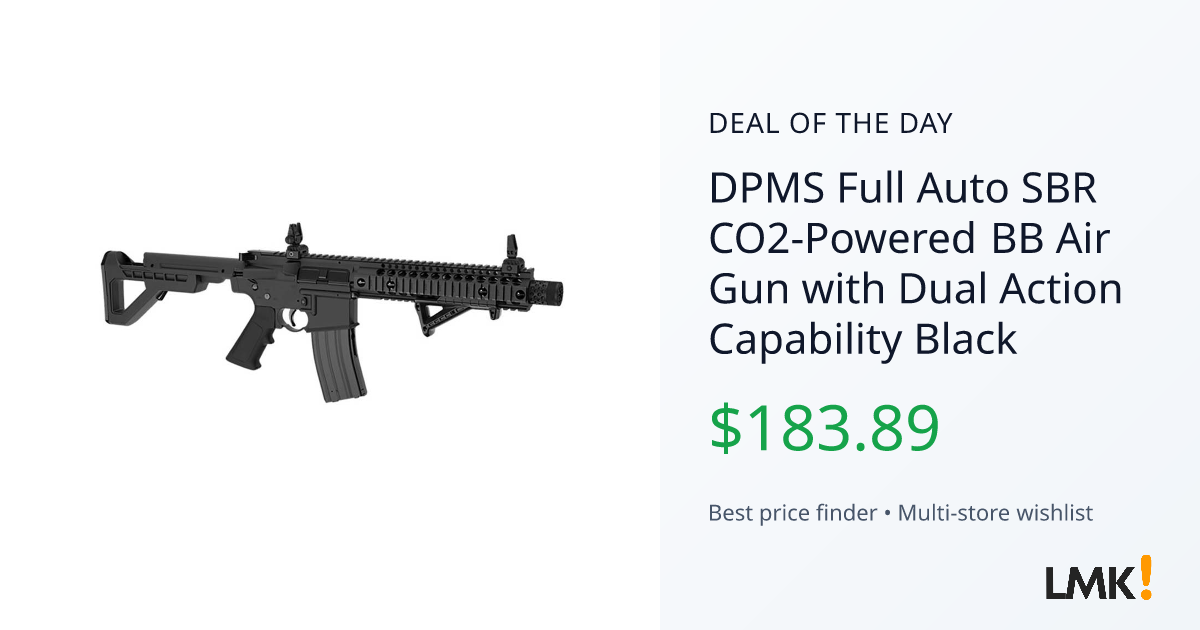 DPMS Full Auto SBR CO2-Powered BB Air Gun with Dual Actio... | LMK.today