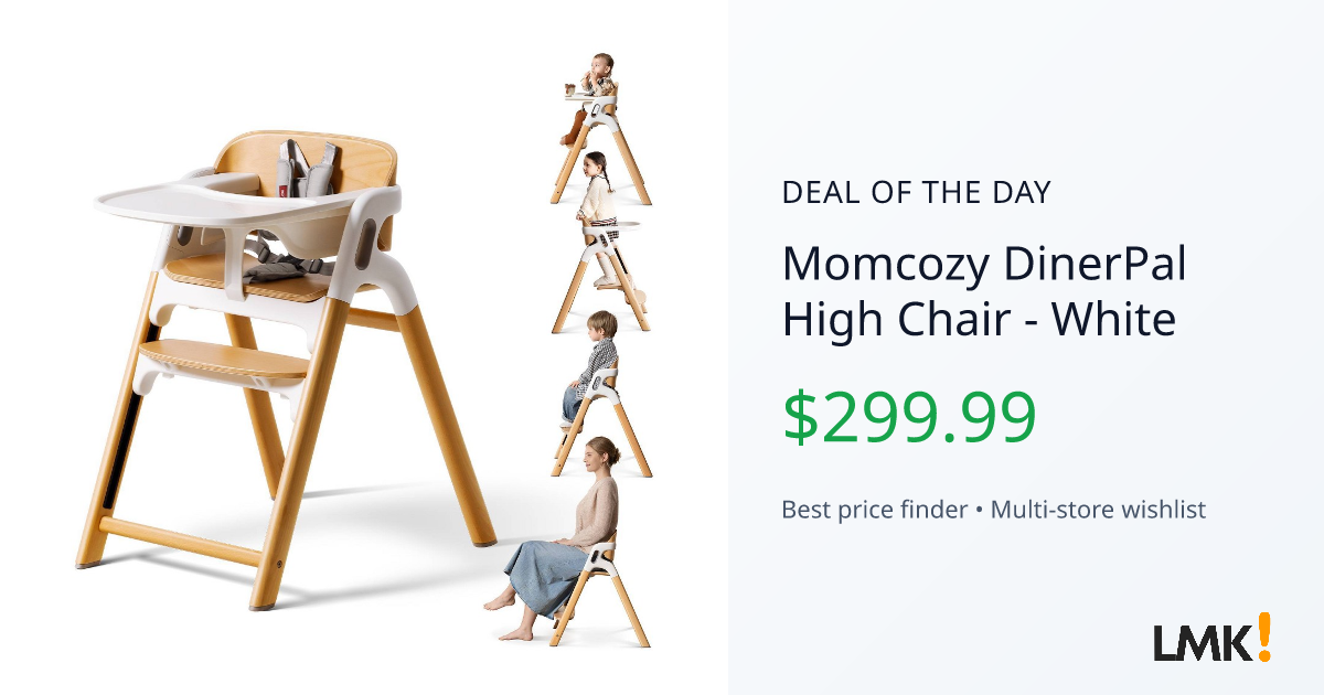 Momcozy DinerPal High Chair - White | LMK.today